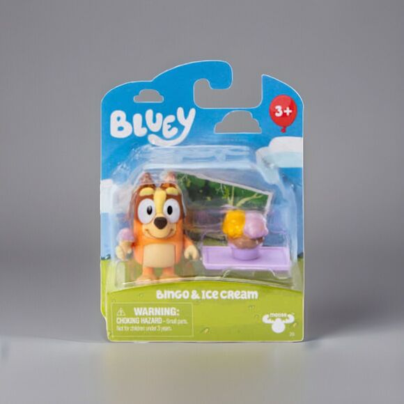 🔥Bluey and Friends Figure Sets BINGO AND ICE CREAM BNWT🔥 - Picture 1 of 3